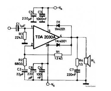 LM386 Super Mini Audio Amplifier Electronic Kit Circuit