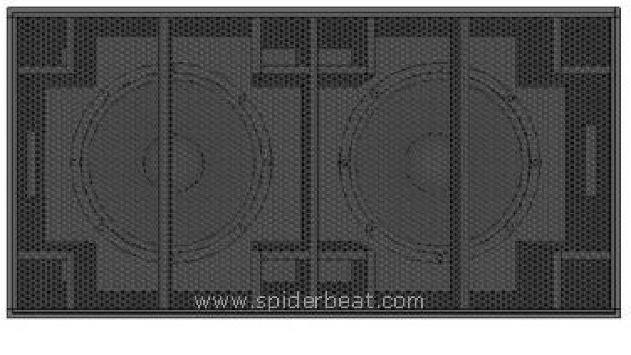 box speaker planar 18 inch