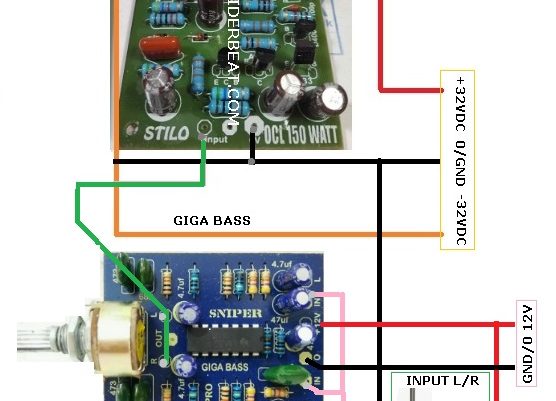 cara merangkai kit sub-woofer SUPAYA bass nendang