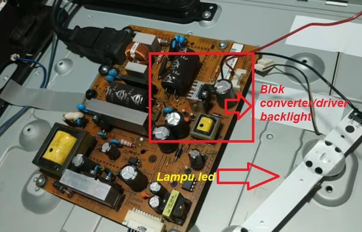 TV LED Ada Suara Tidak Ada Gambar Kerusakan & Penyebab