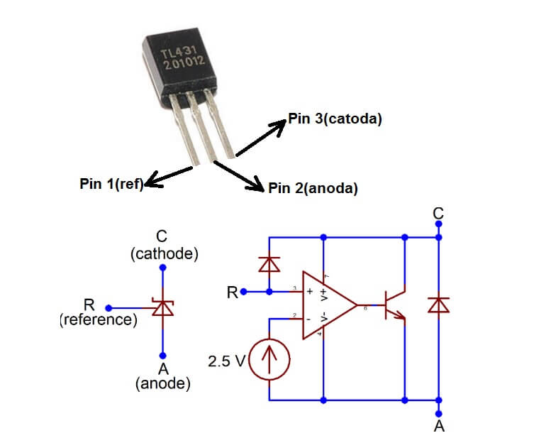 TL431 Pinout, Equivalent, Uses, Applications And Other, 57% OFF